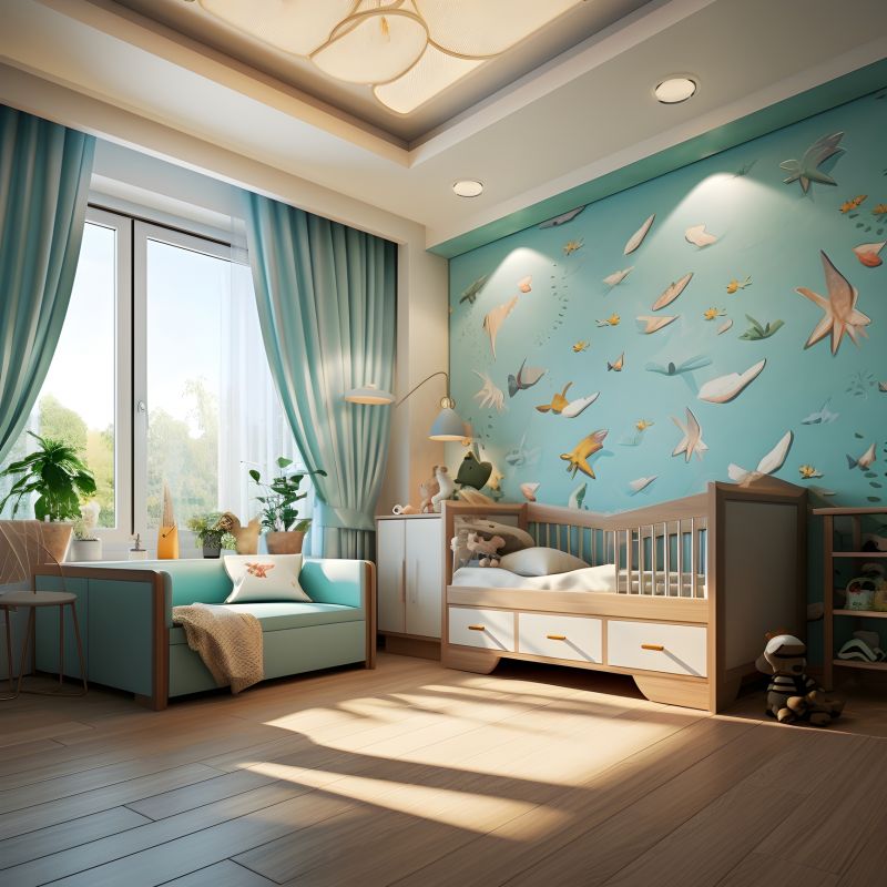 Baby Room Painting